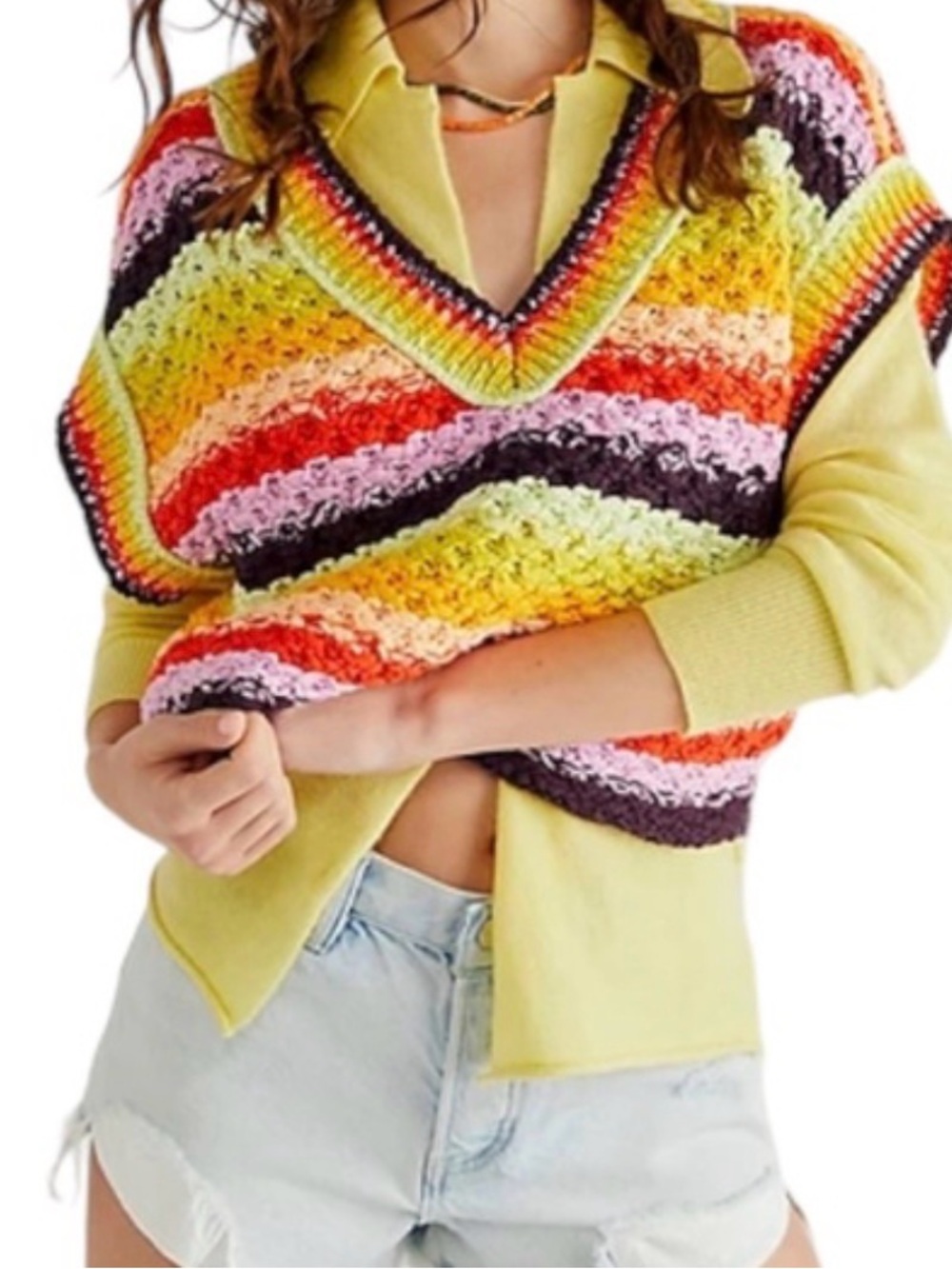 Free People Summer Daze Vest